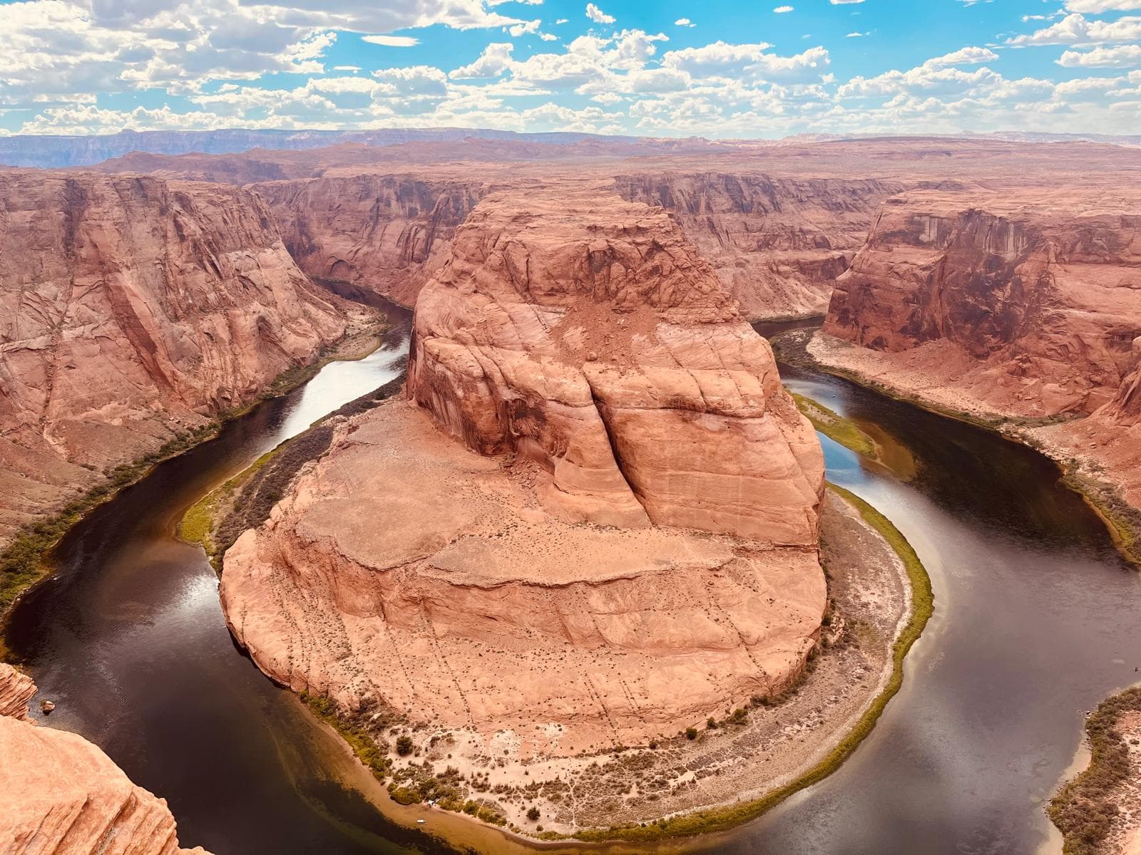 Horseshoe Bend in afternoon light